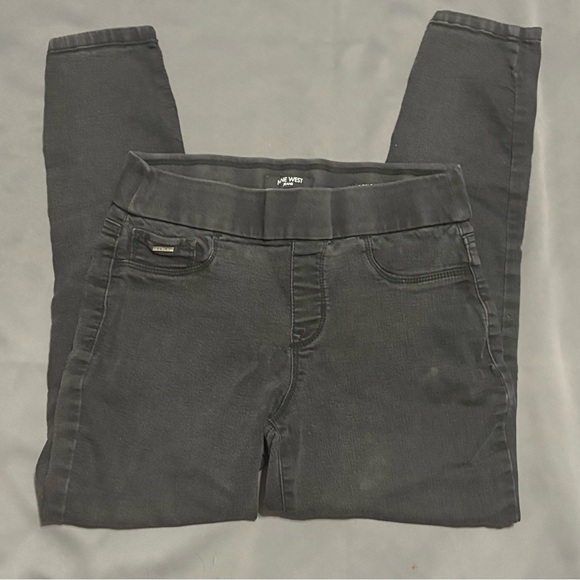 Nine West Charcoal Jeggings - Picture 1 of 6